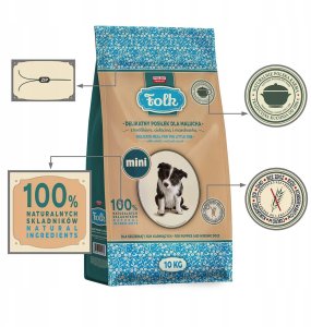 Folk Delikatny posiłek dla malucha z królikiem, cielęciną i marchewką Mini 10kg 2