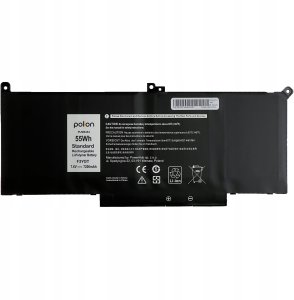 Bateria do lapotpa DELL F3YGT Latitude 7280 7290 7380 7390 7480 7490 7200mAh 2