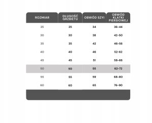 JACKET FOR DOGS FLUO BLACK. WHITE 50 7