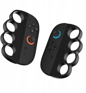 2x Uchwyt Bokserski Box Na Joy-con Nintendo Switch 2 / Nsw2 / Fitness Boxing / Jys-ns2298 / Czarny 3