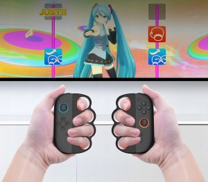 2x Uchwyt Bokserski Box Na Joy-con Nintendo Switch 2 / Nsw2 / Fitness Boxing / Jys-ns2298 / Czarny 5