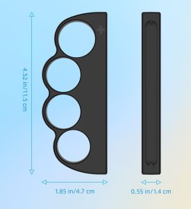 2x Uchwyt Bokserski Box Na Joy-con Nintendo Switch 2 / Nsw2 / Fitness Boxing / Jys-ns2298 / Czarny 9