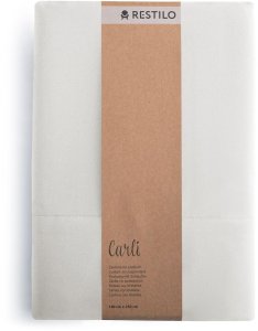 Zasłona gotowa CARLI na taśmie gładka 140x270 szara do salonu Restilo 9