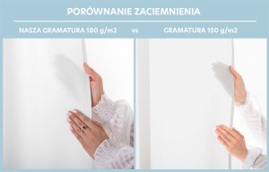 Zasłona gotowa CARLI na taśmie gładka 200x270 biała do salonu Restilo 10