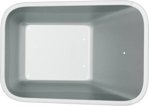 vidaXL Zastąpienie tacy widlaka Srebrny 88 x 60 x 32 cm Stal 8