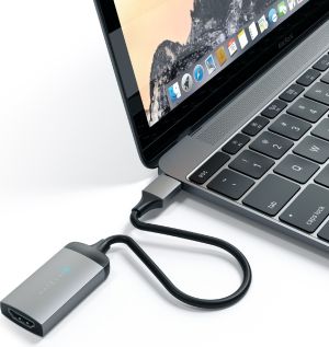 Adapter USB Satechi USB-C - HDMI Szary  (ST-TC4KHAM) 4