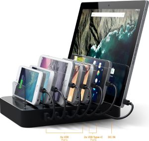 Ładowarka Satechi 5x USB-A 2x USB-C  (ST-MCSTC7B) 4