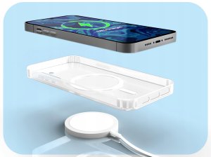 Etui Do Magsafe Do Samsung Galaxy A56 (Przezroczyste, Ochronne)   Szkło 2
