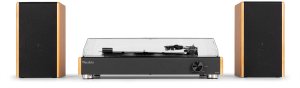 Gramofon z głośnikami vintage RP335BB jasny brąz Audizio one size 3