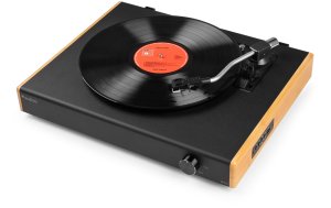 Gramofon z głośnikami vintage RP335BB jasny brąz Audizio one size 5