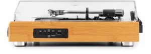 Gramofon z głośnikami vintage RP335BB jasny brąz Audizio one size 6