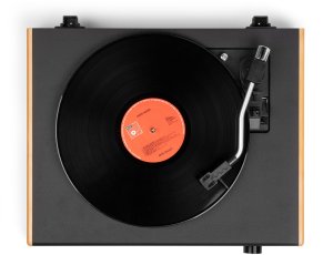 Gramofon z głośnikami vintage RP335BB jasny brąz Audizio one size 9