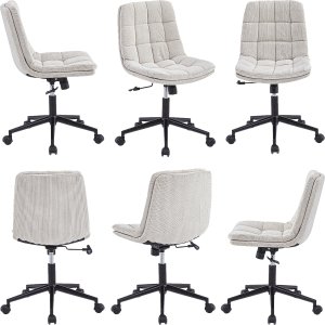 Krzesło biurowe Kontrasto Comfi KTB205 Beżowe 2