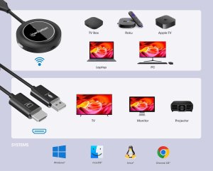 Manhattan MANHATTAN Wireless Zestaw prezentacyjny HDMI Moduł nadawczy HDMI 2