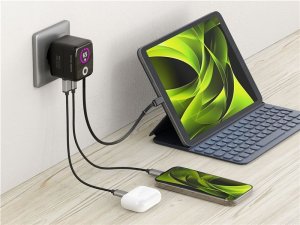 Ładowarka Mobile Origin 1x USB-A 1x USB-C 3.25 A (MO-65WDCH-PW3) 5