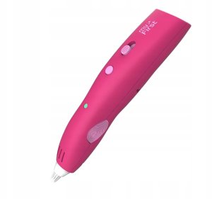 myFirst 3dPen Make Creator Kit - kreatywny zestaw 3D, zawiera długopis 3dPen Make, 3 zestawy tematyczne, 3 ruchome modele i wkłady PCL (red) 3