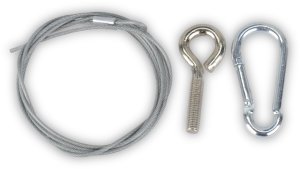 Zestaw czarnych głośników wiszących 6 x 5.5" AW32-B ze wzmacniaczem one size 11