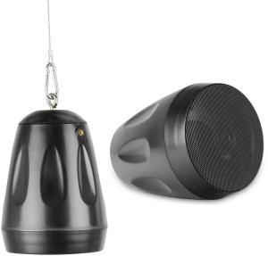 Zestaw czarnych głośników wiszących 6 x 5.5" AW32-B ze wzmacniaczem one size 4