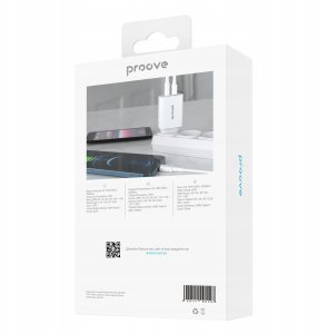 Ładowarka sieciowa Proove Rapid 20W (Type-C + USB) 9
