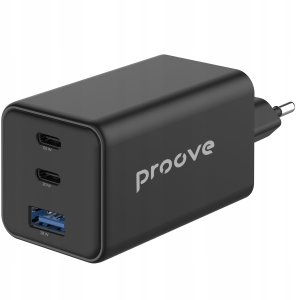 Ładowarka sieciowa Proove Pocket GaN 65W black (2*Type-C + USB) 11