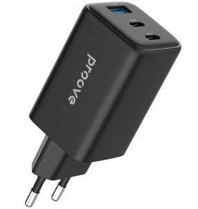 Ładowarka sieciowa Proove Pocket GaN 65W black (2*Type-C + USB) 9