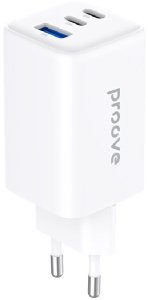Ładowarka sieciowa Proove Pocket GaN 65W white (2*Type-C + USB) 3