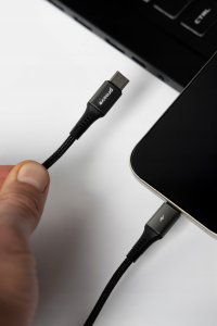 Kabel USB Proove WireX Pro Type-C to Type-C black 100W (1.5m) 2