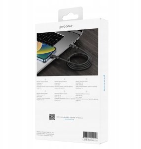 Kabel USB Proove Dense Metal Type-C to Lightning 27W (1m) 6