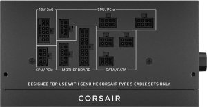 Zasilacz Corsair RM750x SHIFT 2025 750W (CP-9020298-EU) 5