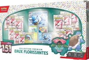 Figurka Pokemon JCC: Karmazynowy i Fioletowy - 151 - EV3.5 Kolekcja Premium Wody Kwiatowe 3