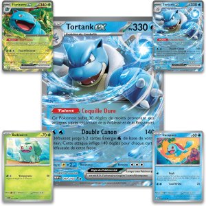 Figurka Pokemon JCC: Karmazynowy i Fioletowy - 151 - EV3.5 Kolekcja Premium Wody Kwiatowe 5