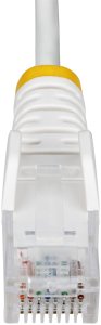 StarTech N6PAT250CMWHS kabel sieciowy Biały 2,5 m Cat6 U/UTP (UTP) 4
