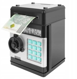 Sejf Skarbonka DIY Do Złożenia Skarbonka Elektroniczna PIN Dźwięki 4