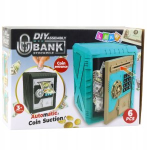 Sejf Skarbonka DIY Do Złożenia Skarbonka Elektroniczna PIN Dźwięki 5