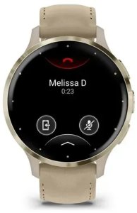 Garmin 010-02785-55 smartwatch / zegarek sportowy 3,05 cm (1.2") AMOLED 41 mm Cyfrowy 390 x 390 px Ekran dotykowy Złoto Wi-Fi GPS 2