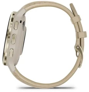 Garmin 010-02785-55 smartwatch / zegarek sportowy 3,05 cm (1.2") AMOLED 41 mm Cyfrowy 390 x 390 px Ekran dotykowy Złoto Wi-Fi GPS 5