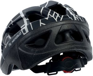 Kask dziecięcy NEXELO VIA Matt  lekki i regulowany Rozmiar kasku: M(53-55cm), Wybierz kolor: Black/silver 3