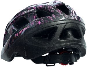 Kask dziecięcy NEXELO VIA Shiny  lekki i regulowany Rozmiar kasku: M(53-55cm), Wybierz kolor: Black/Pink 3