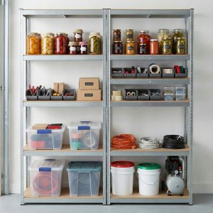 Regał metalowy magazynowy 150x75x30 cm 2