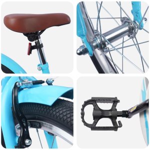 vidaXL Rower Dziecięcy 20 Cali dla dzieci w wieku 6-11 lat 4