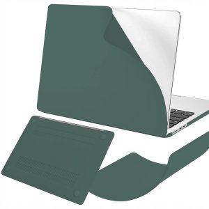 Etui Alogy Etui do Apple Macbook Air 15 2023-2025 (M2/M3/M4) - matowa obudowa ochronna, lekka i odporna - AirGuard Zielo 9