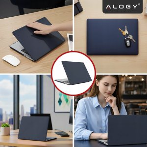 Etui do Apple Macbook Pro 16 2021-2025 (M1/M2/M3/M4) - elastyczna, matowa obudowa ochronna, lekka i odporna - Alogy AirGuard Gr 2