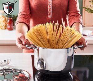 Lagostina Sfiziosa Lagoseal Plus Zestaw 5 garnków z pokrywkami 2