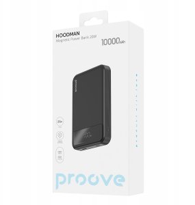 Powerbank Proove Hoodman Magnetic black 20W 10000mAh 8
