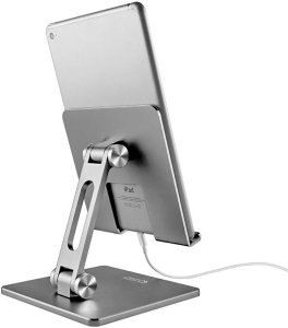 Podstawka uniwersalna na tablet do 13'' - szara Podstawka uniwersalna na tablet do 13'' - szara 3