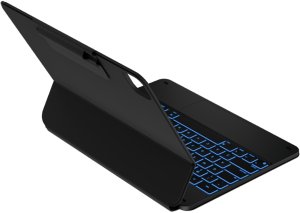 Etui Typecase Edge z klawiaturą do iPad Air 13" 2024/2025 czarny 2
