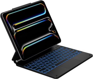 Etui Typecase Edge z klawiaturą do iPad Air 13" 2024/2025 czarny 3