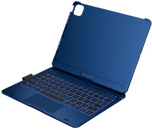 Etui Typecase Flexbook Touch z klawiaturą do iPad Air 11" 2024/2025 błękitny pacyfik 3
