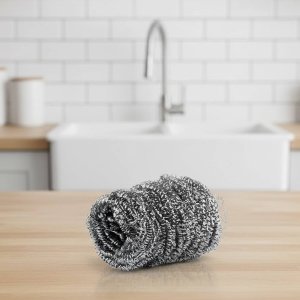 5x Zmywak Spiralny Nierdzewny Druciak do Naczyń Garnków Kuchni Patelni 4