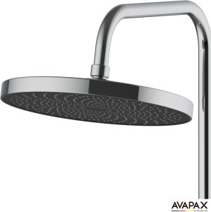 Deszczownica z baterią prysznicową dwufunkcyjną, kolor chrom 7